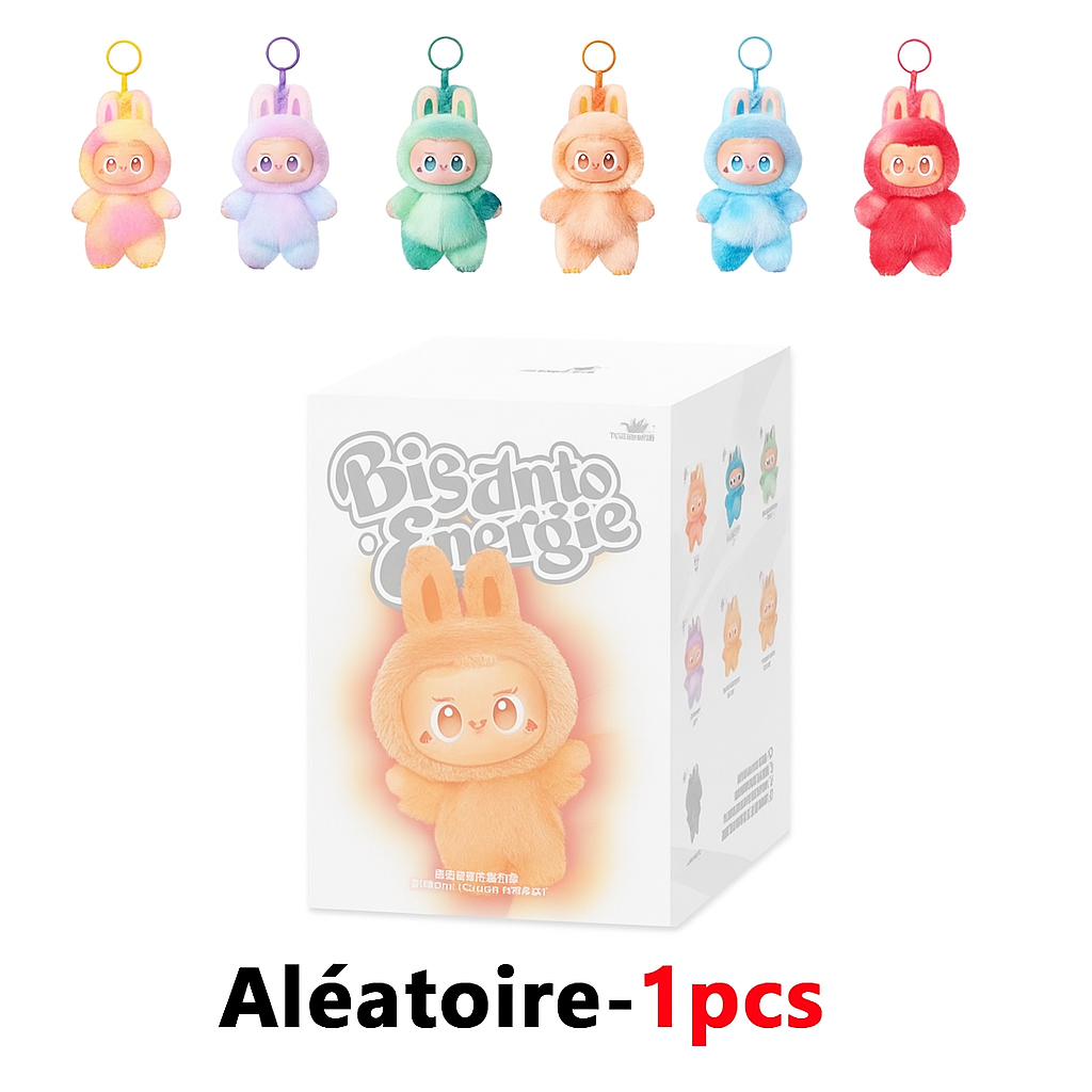Peluche labubu en vinyle - Big into Energy Series