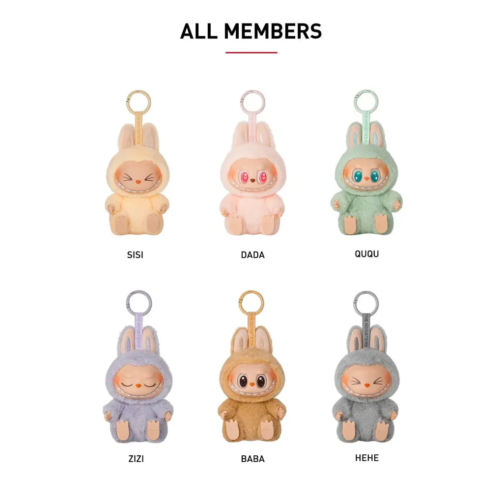 Peluche Labubu Have a seat Series - Blind Box labubu vinyle (Box de 6 pièces)