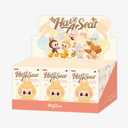 Peluche Labubu Have a seat Series - Blind Box labubu vinyle (Box de 6 pièces)